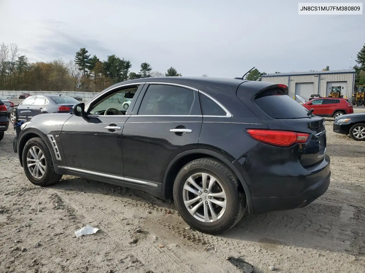 2015 Infiniti Qx70 Base VIN: JN8CS1MU7FM380809 Lot: 91103475