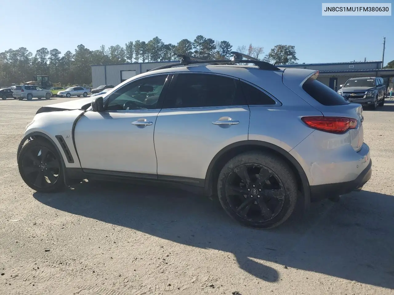2015 Infiniti Qx70 VIN: JN8CS1MU1FM380630 Lot: 92976305