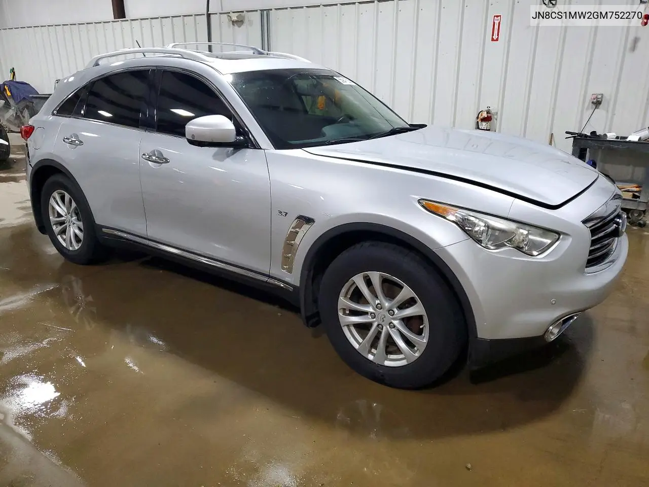 2016 Infiniti Qx70 Base VIN: JN8CS1MW2GM752270 Lot: 55941226