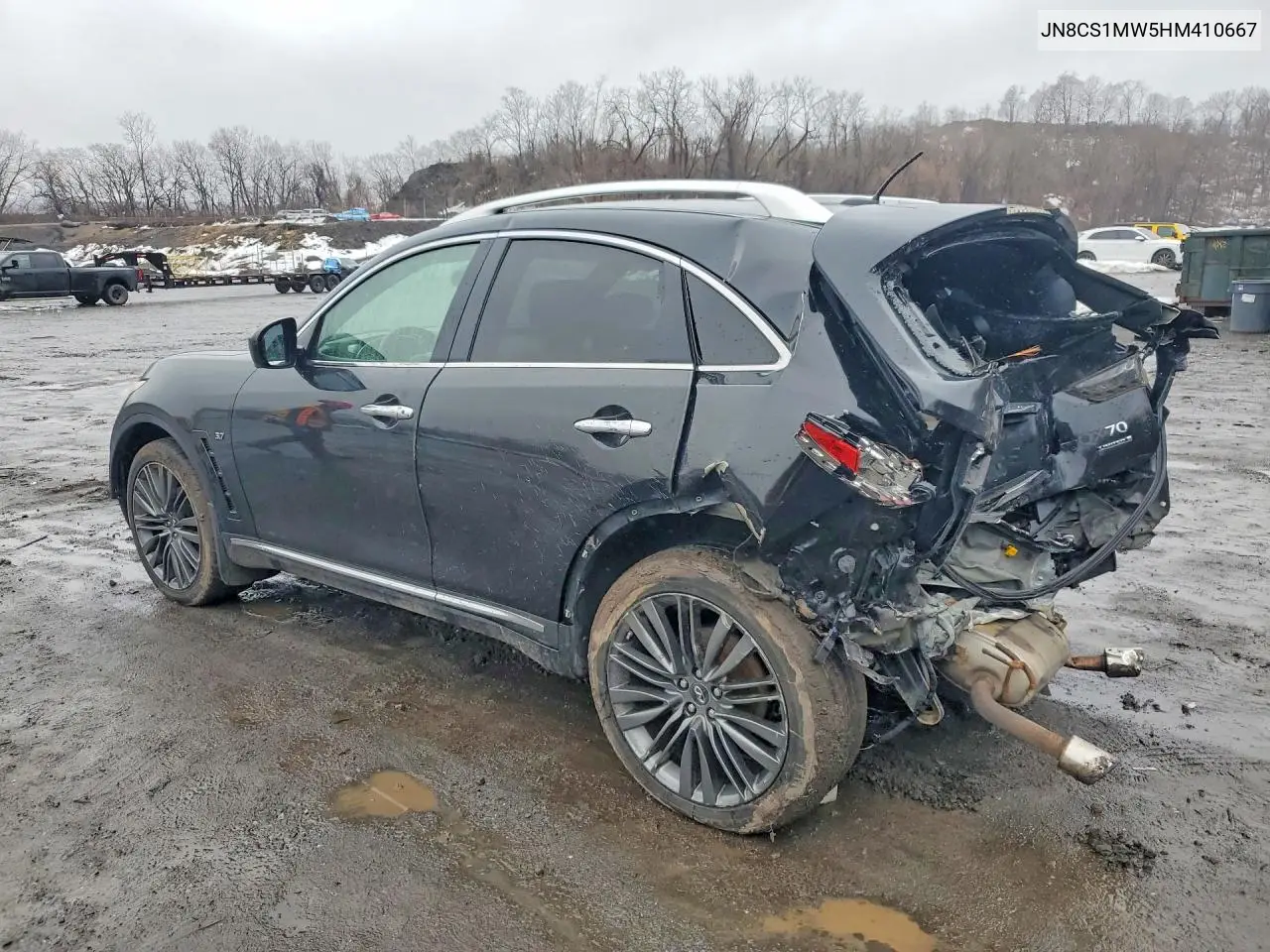 2017 Infiniti Qx70 Base VIN: JN8CS1MW5HM410667 Lot: 41730066