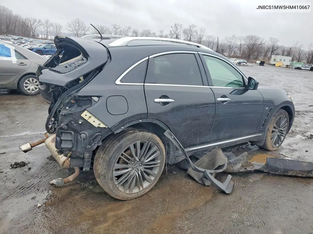 2017 Infiniti Qx70 Base VIN: JN8CS1MW5HM410667 Lot: 41730066