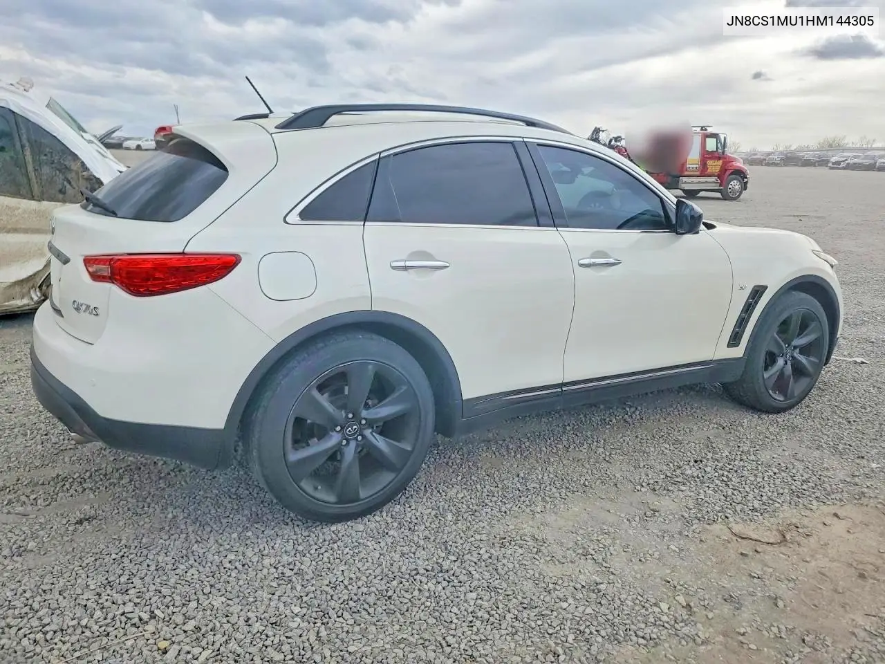 2017 Infiniti Qx70 Base VIN: JN8CS1MU1HM144305 Lot: 46932356