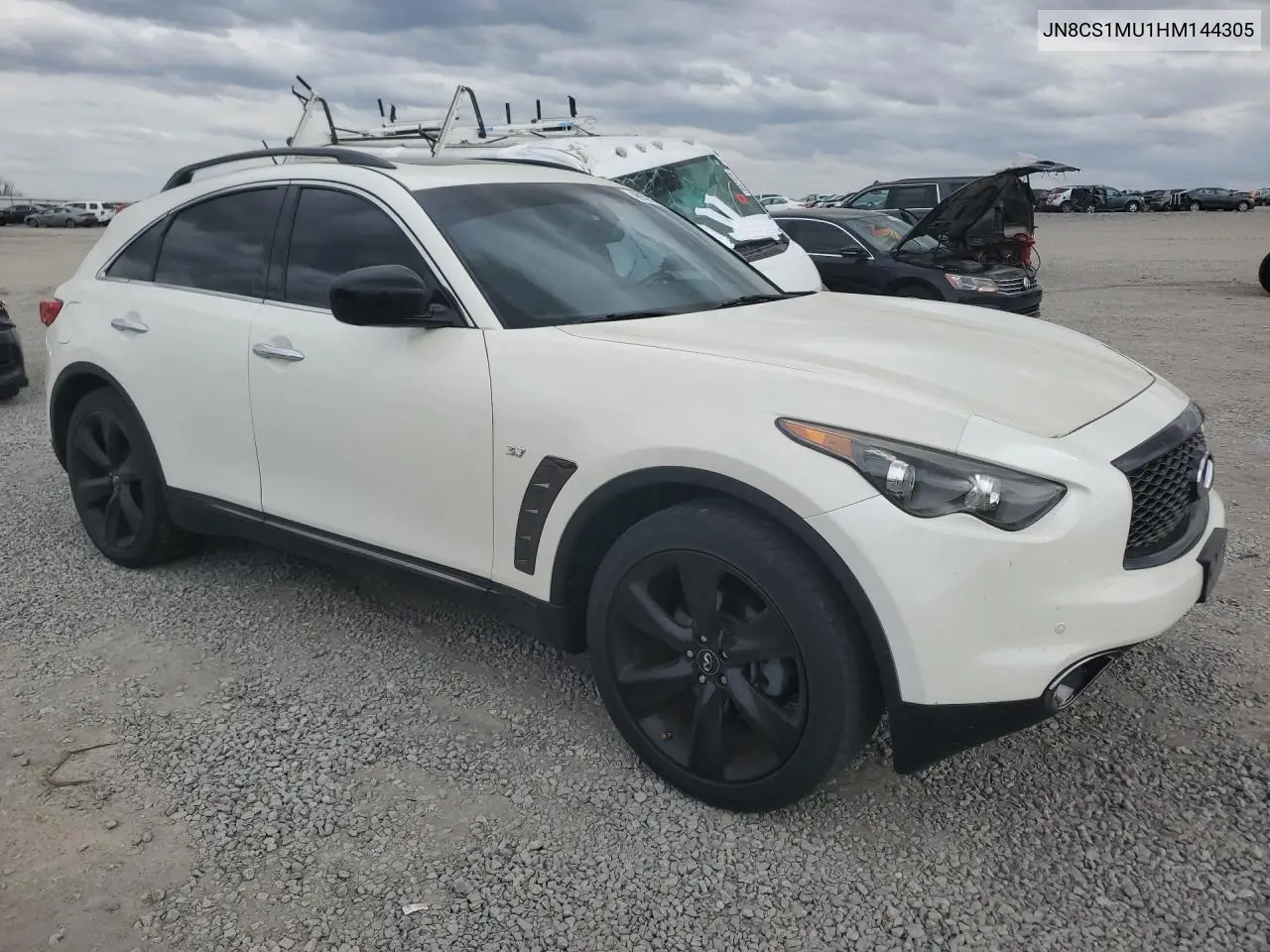 2017 Infiniti Qx70 Base VIN: JN8CS1MU1HM144305 Lot: 46932356