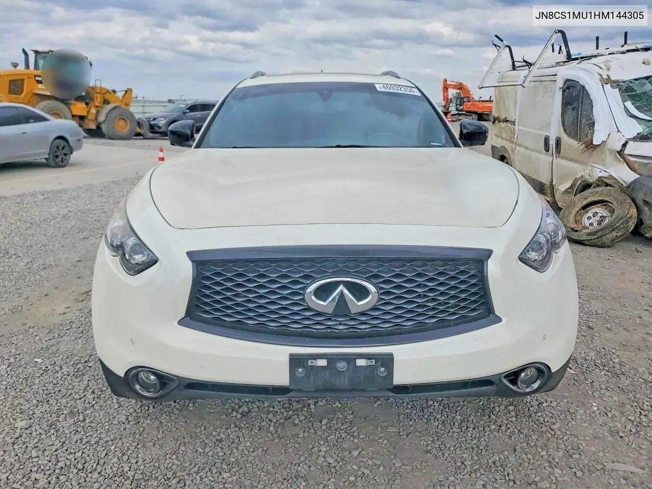 2017 Infiniti Qx70 Base VIN: JN8CS1MU1HM144305 Lot: 46932356
