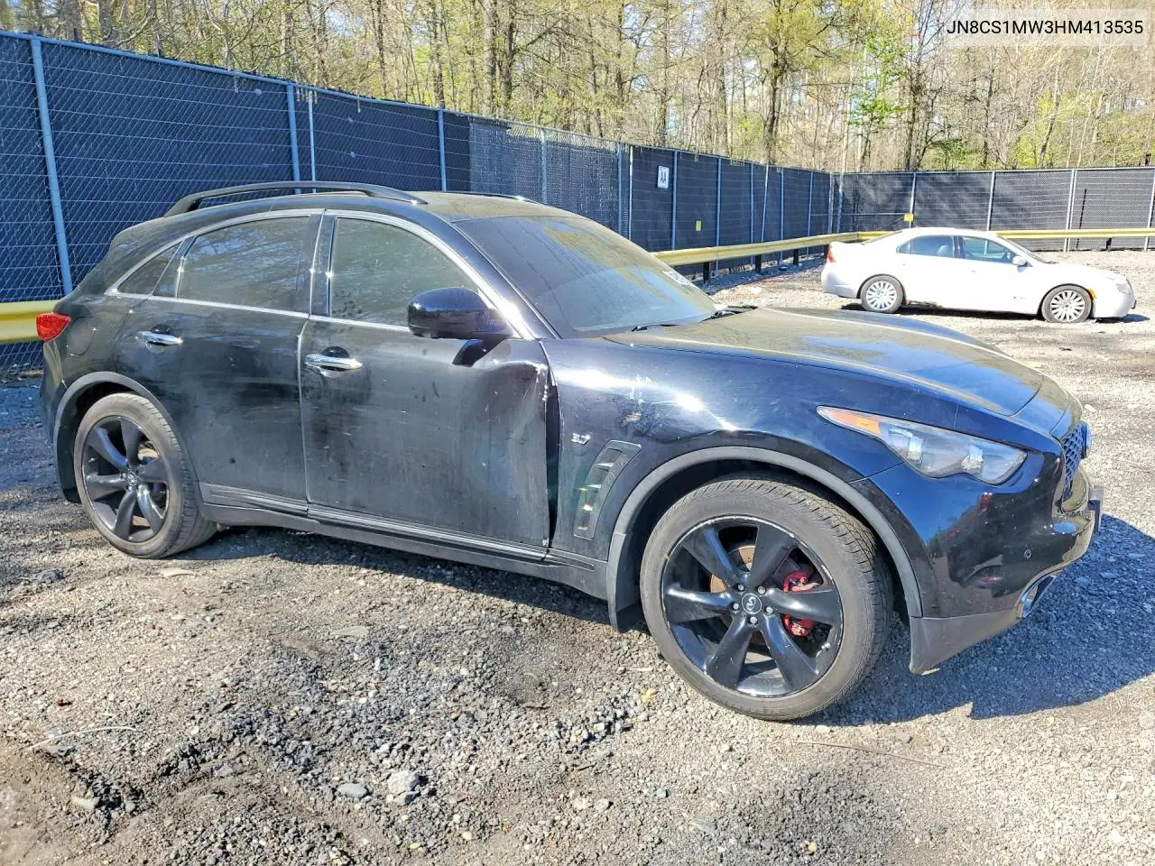 2017 Infiniti Qx70 Base VIN: JN8CS1MW3HM413535 Lot: 49305516