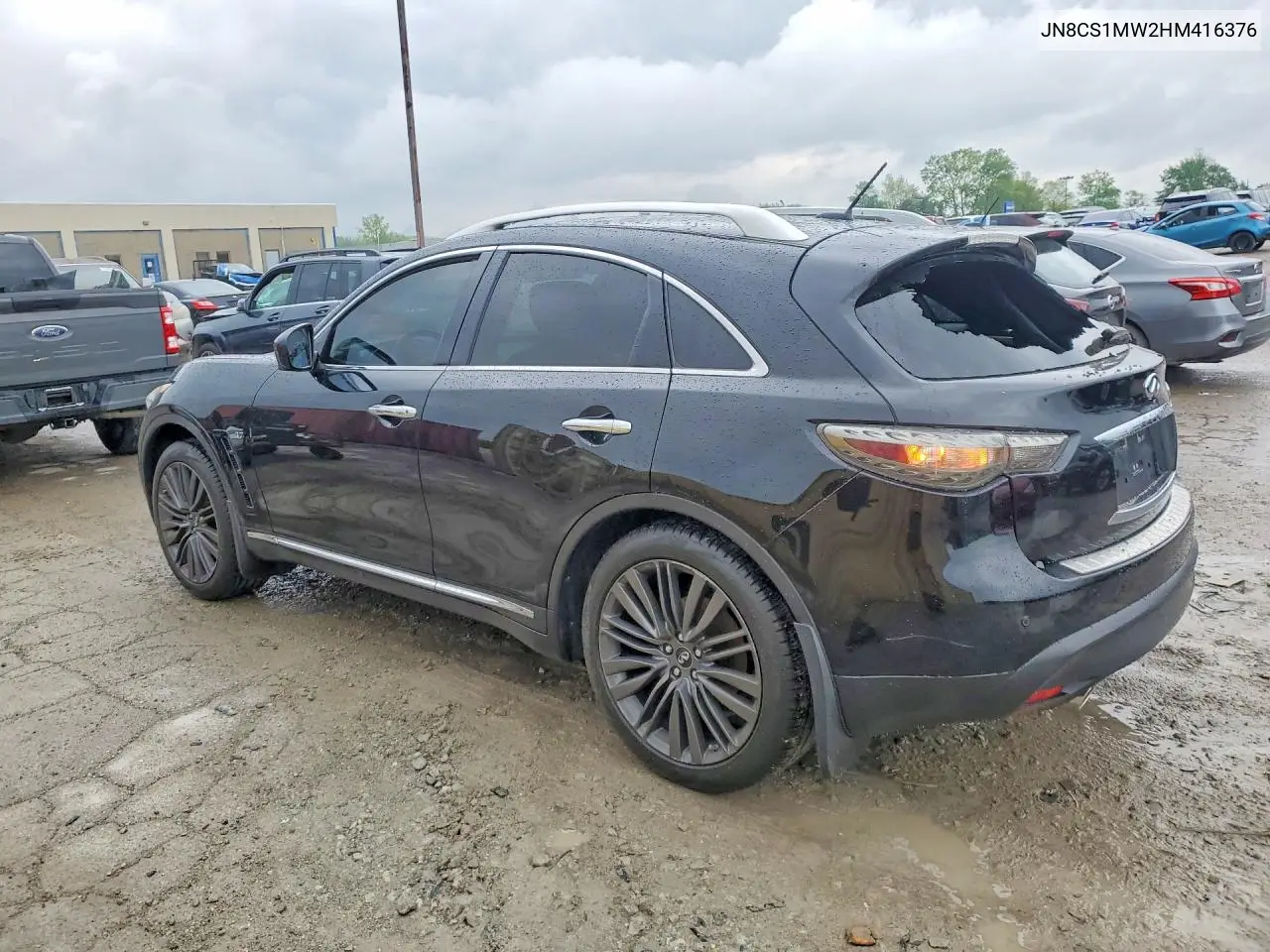 2017 Infiniti Qx70 Base VIN: JN8CS1MW2HM416376 Lot: 50772446