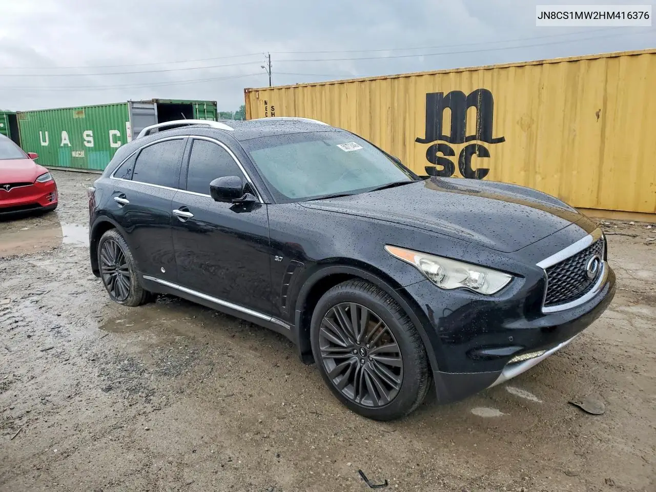 2017 Infiniti Qx70 Base VIN: JN8CS1MW2HM416376 Lot: 50772446