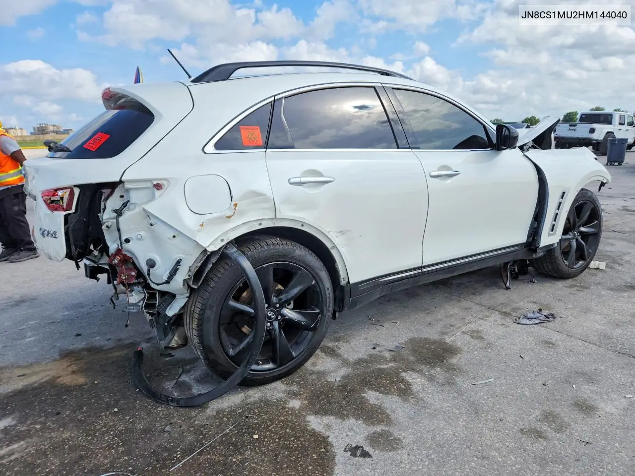 2017 Infiniti Qx70 Base VIN: JN8CS1MU2HM144040 Lot: 51862896