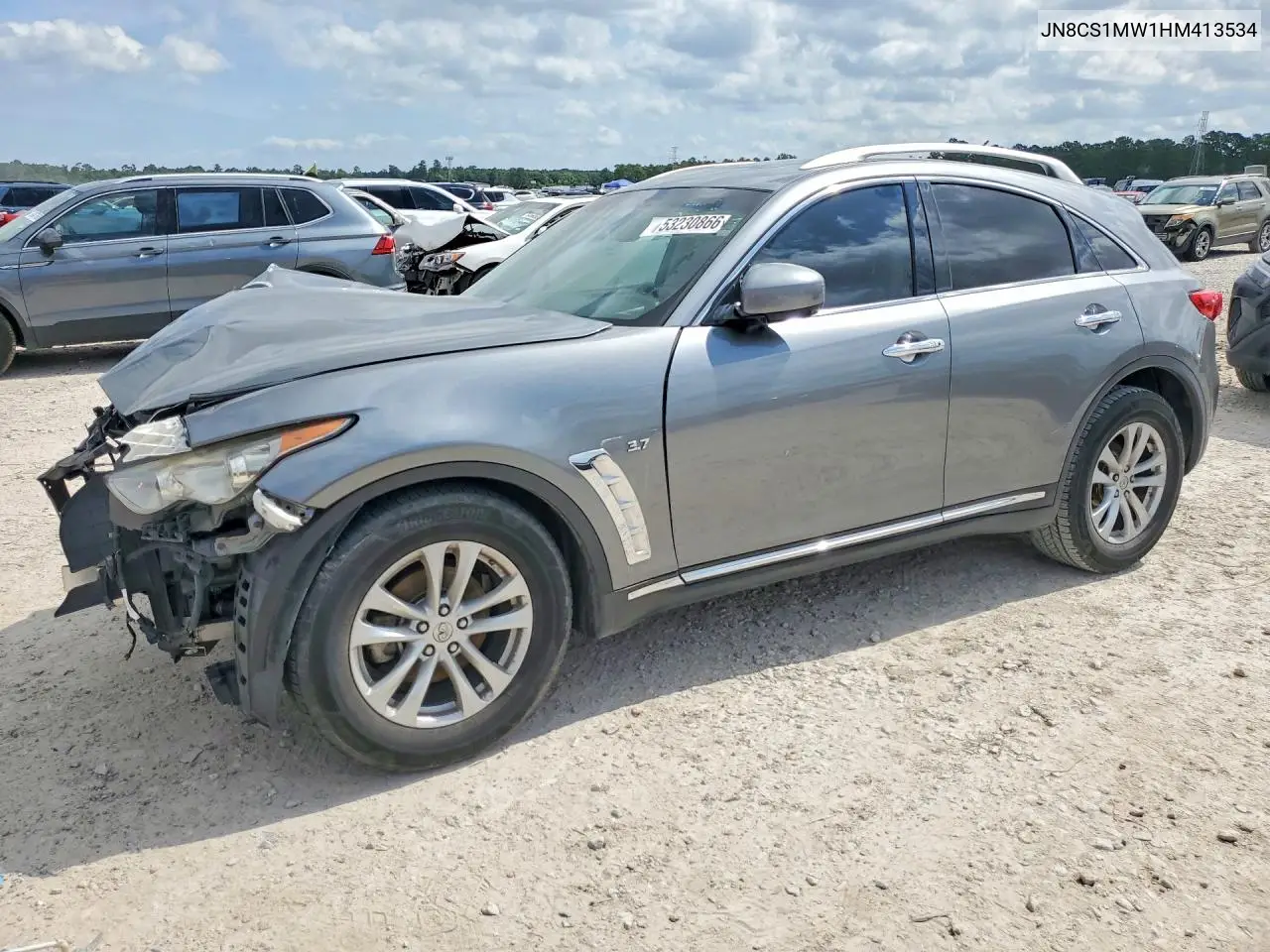 2017 Infiniti Qx70 Base VIN: JN8CS1MW1HM413534 Lot: 53230866