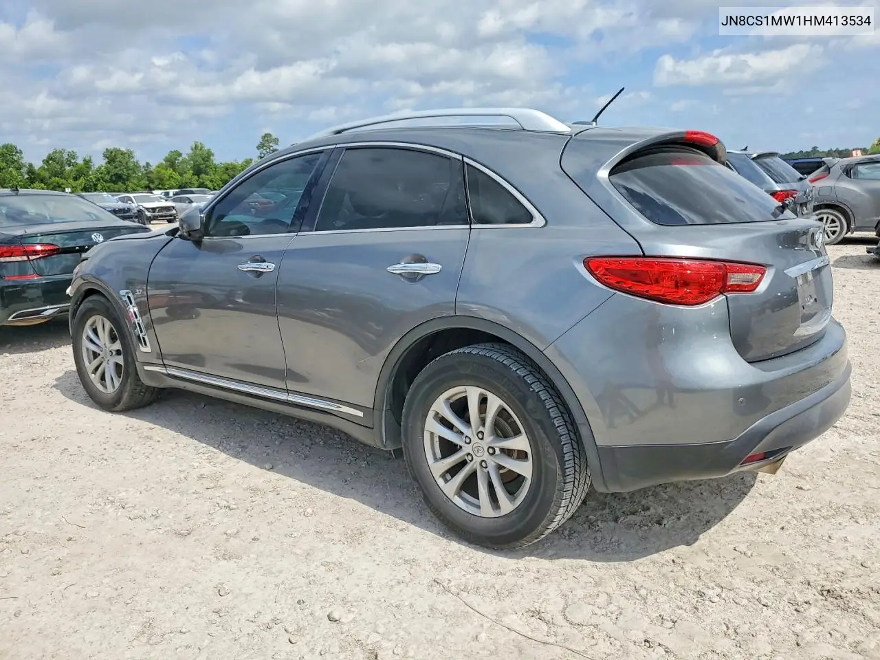 2017 Infiniti Qx70 Base VIN: JN8CS1MW1HM413534 Lot: 53230866