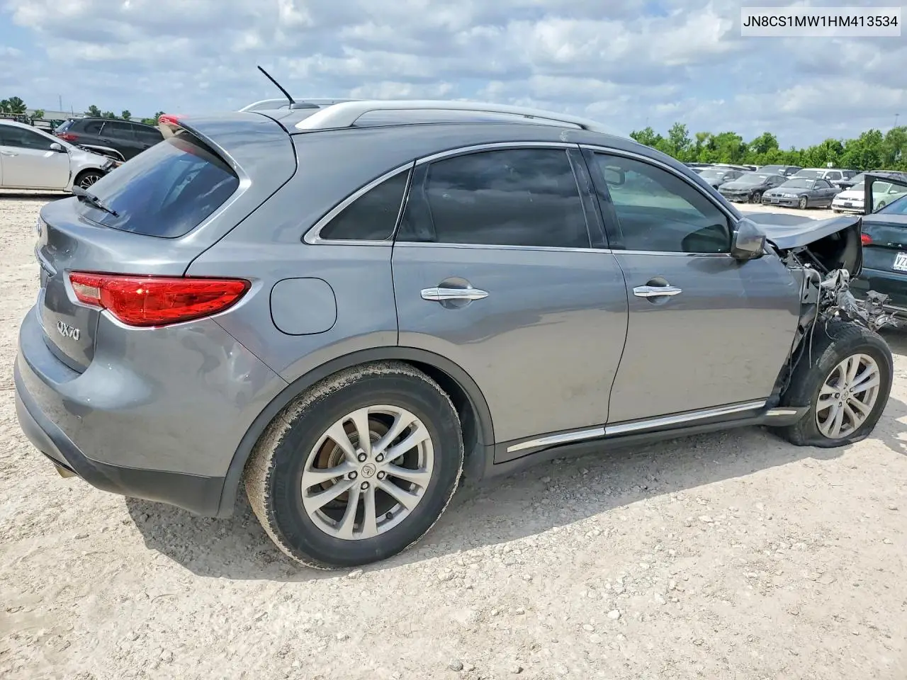 2017 Infiniti Qx70 Base VIN: JN8CS1MW1HM413534 Lot: 53230866