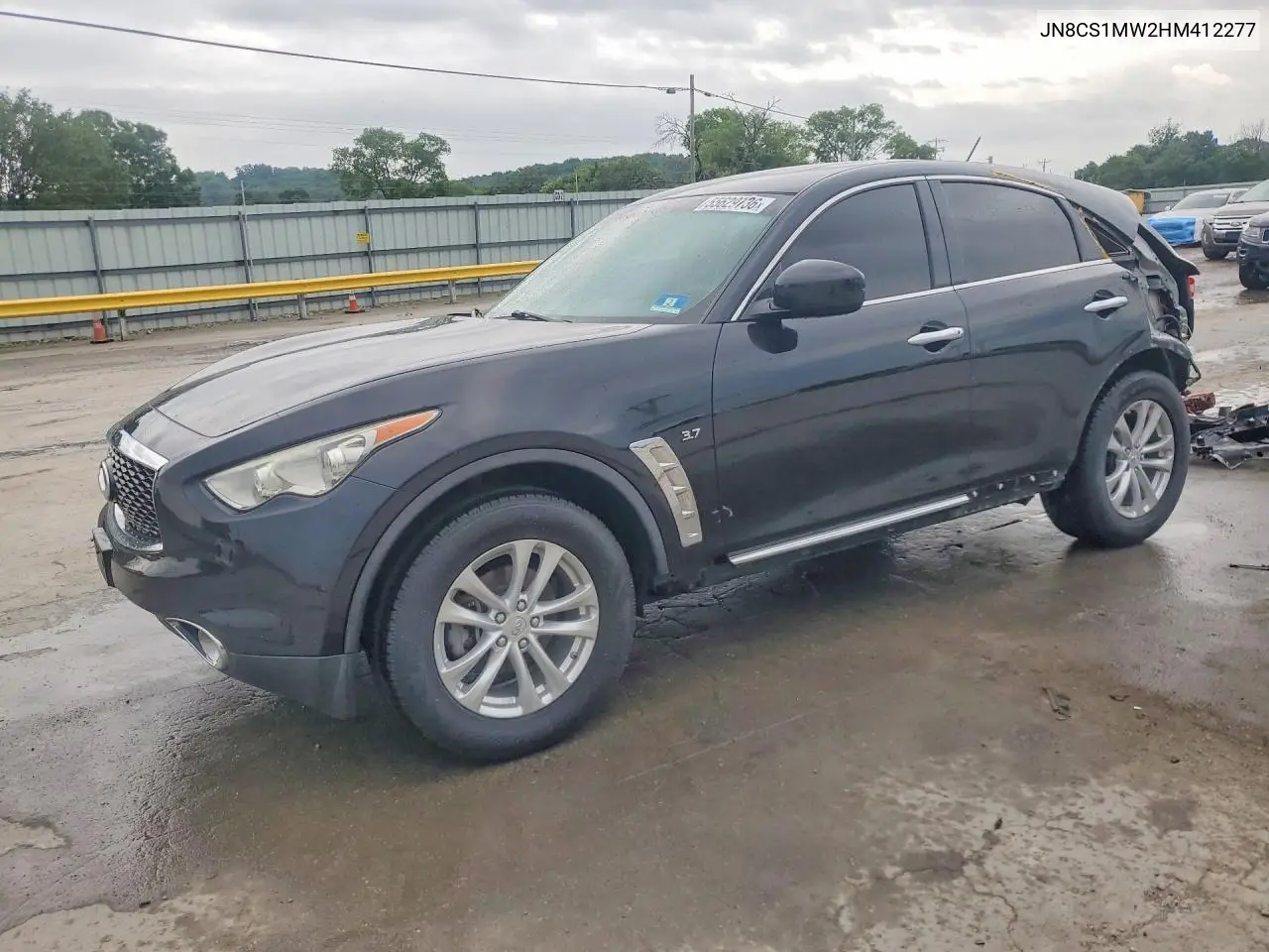 2017 Infiniti Qx70 Base VIN: JN8CS1MW2HM412277 Lot: 55629736