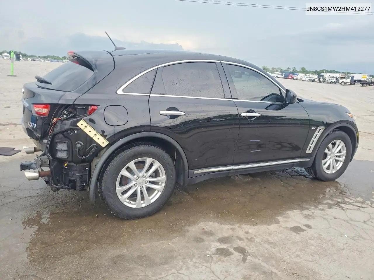 2017 Infiniti Qx70 Base VIN: JN8CS1MW2HM412277 Lot: 55629736
