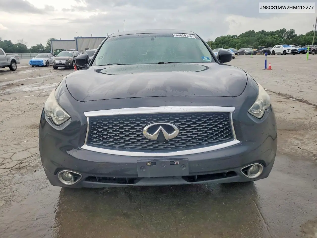 2017 Infiniti Qx70 Base VIN: JN8CS1MW2HM412277 Lot: 55629736
