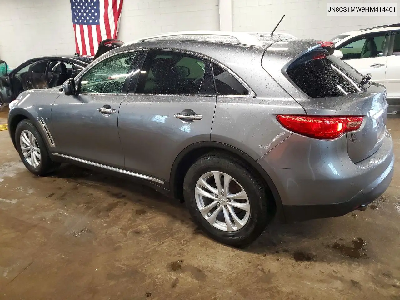 2017 Infiniti Qx70 Base VIN: JN8CS1MW9HM414401 Lot: 55760056