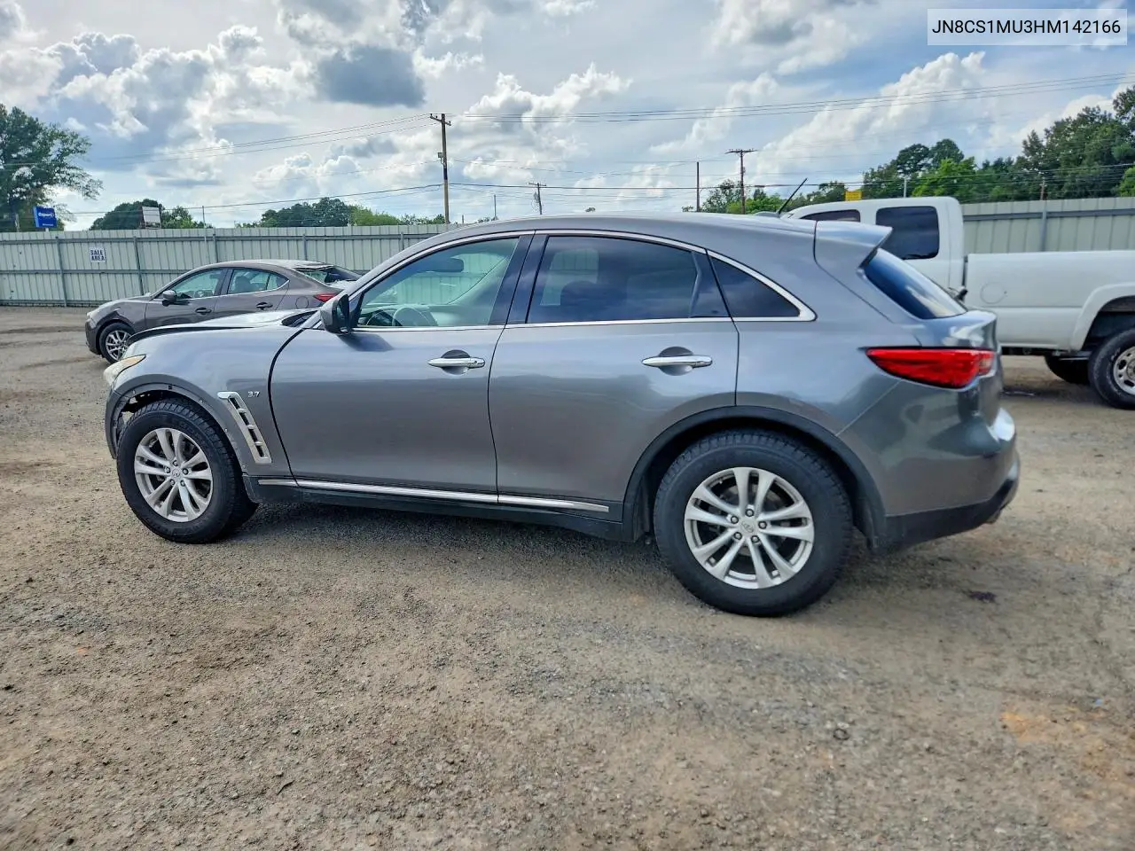 2017 Infiniti Qx70 Base VIN: JN8CS1MU3HM142166 Lot: 56439796