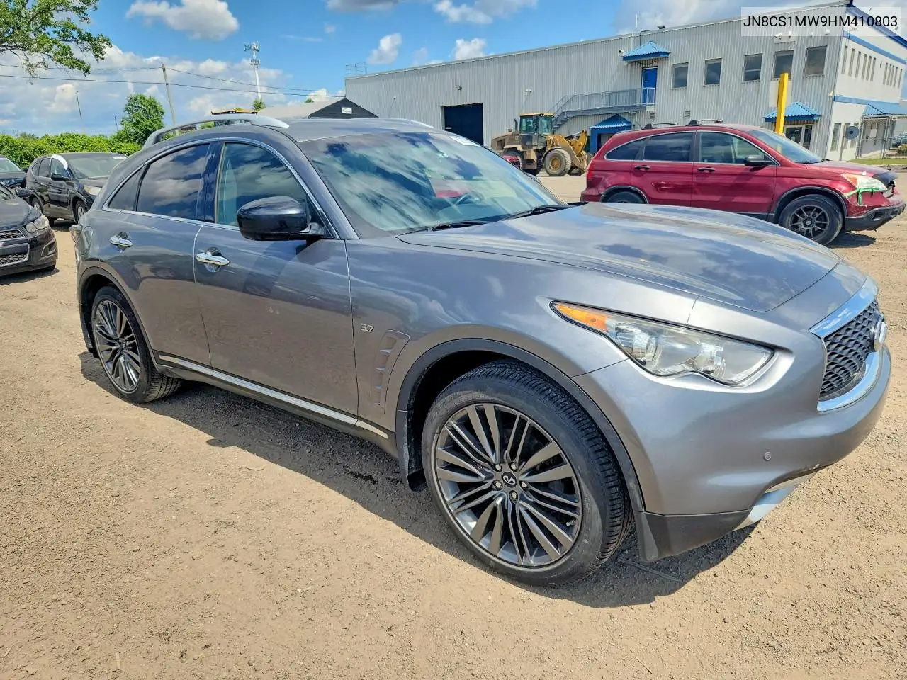 2017 Infiniti Qx70 Base VIN: JN8CS1MW9HM410803 Lot: 58555026