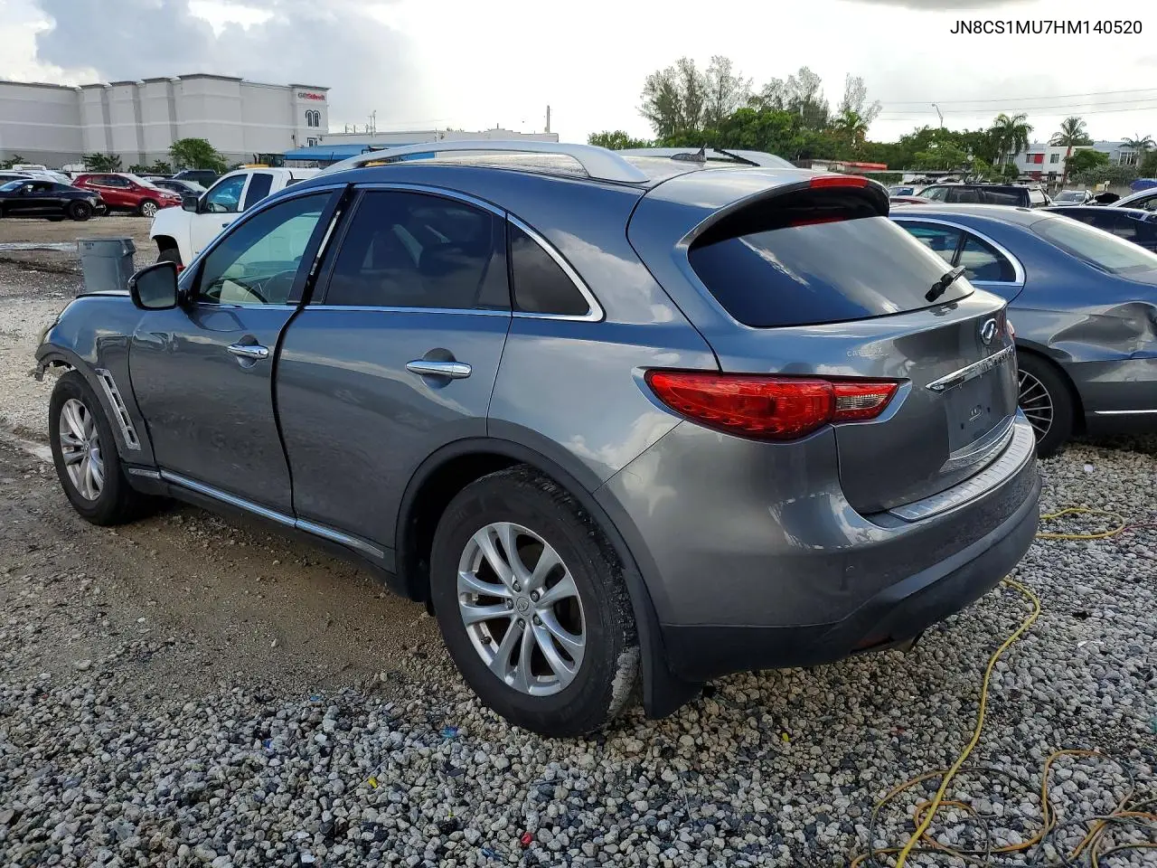 2017 Infiniti Qx70 Base VIN: JN8CS1MU7HM140520 Lot: 60009766