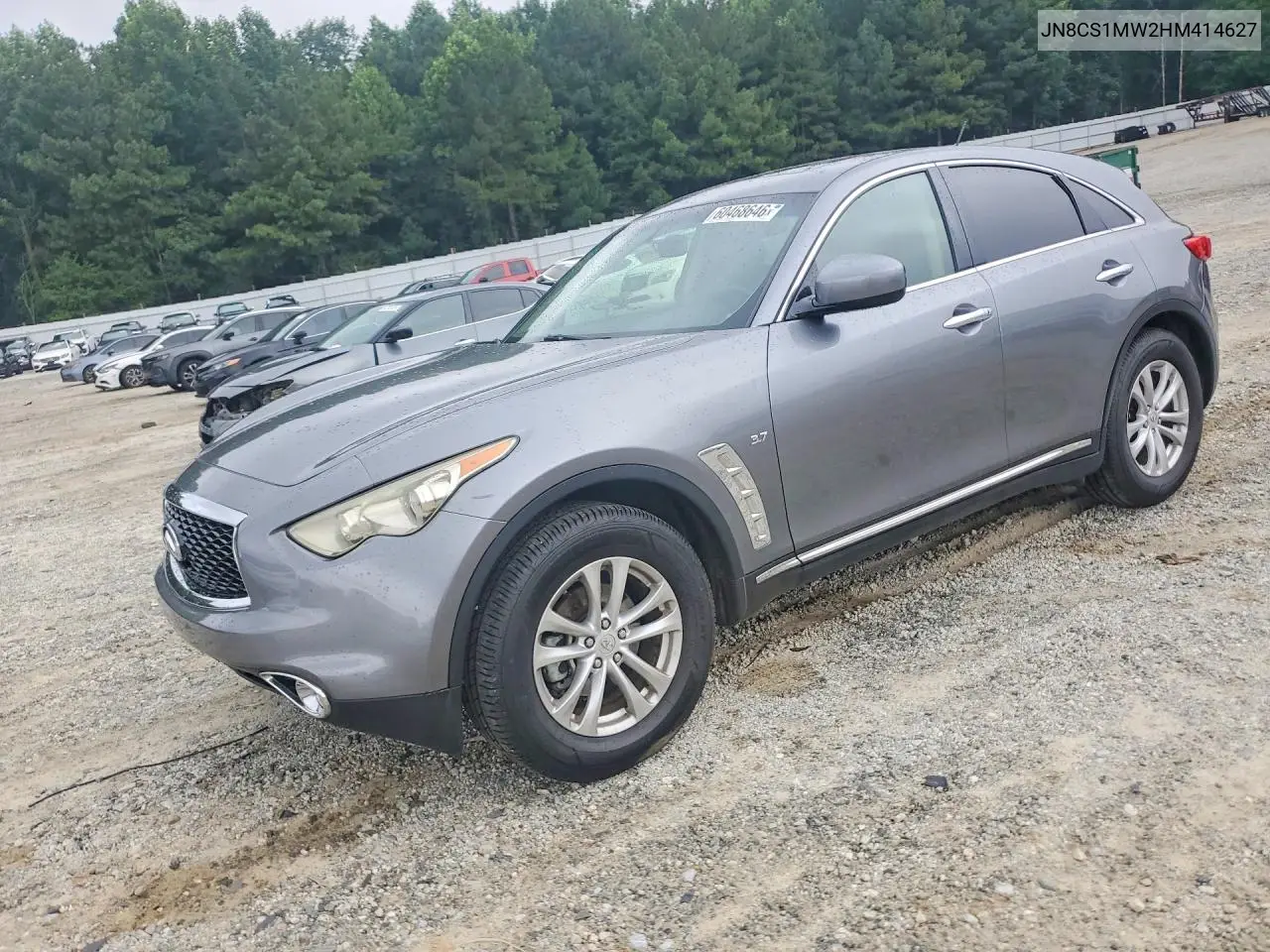 2017 Infiniti Qx70 Base VIN: JN8CS1MW2HM414627 Lot: 60468646