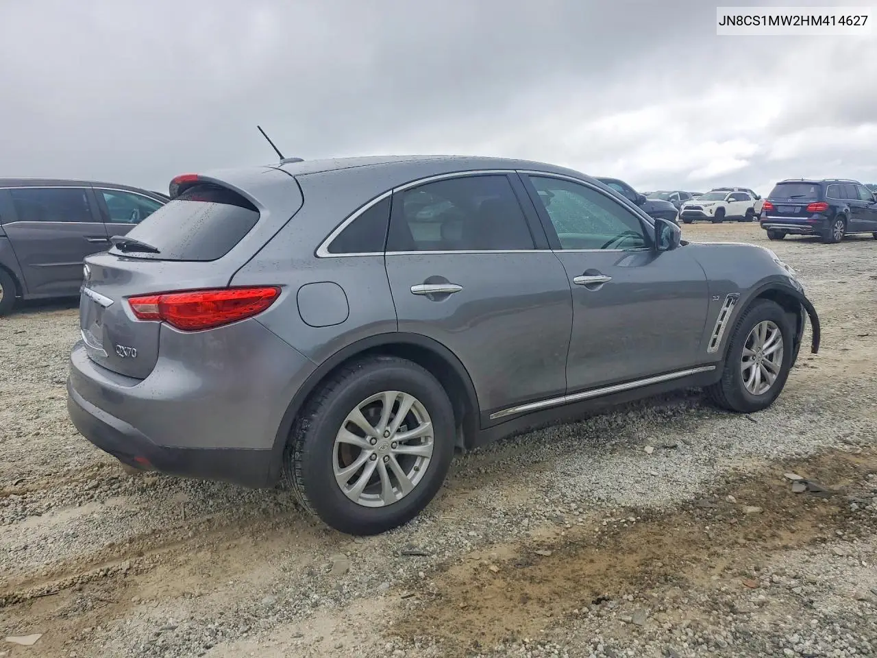 2017 Infiniti Qx70 Base VIN: JN8CS1MW2HM414627 Lot: 60468646