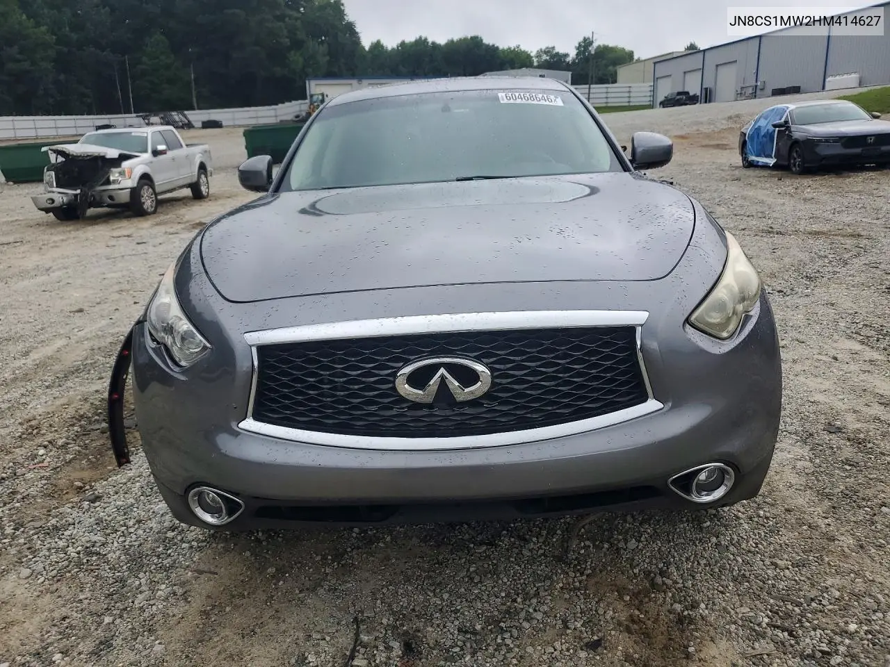 2017 Infiniti Qx70 Base VIN: JN8CS1MW2HM414627 Lot: 60468646