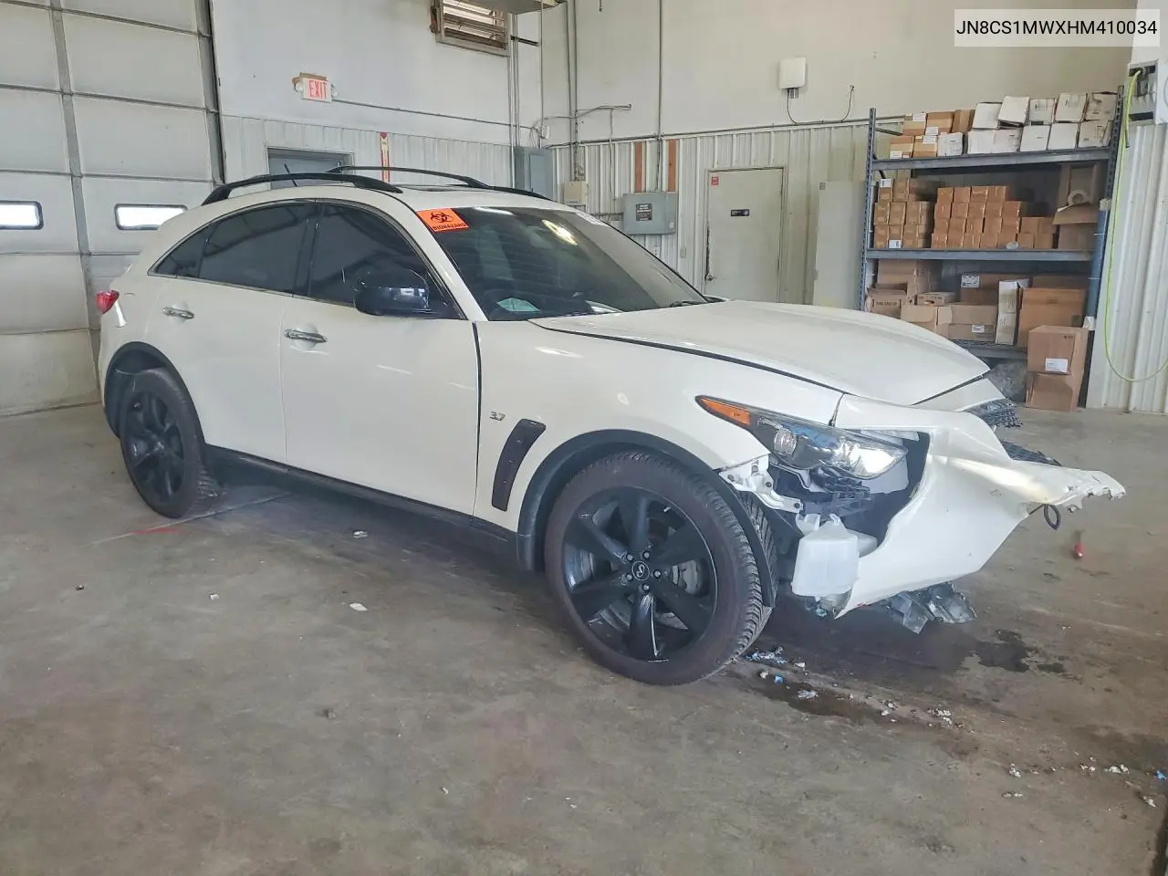 2017 Infiniti Qx70 Base VIN: JN8CS1MWXHM410034 Lot: 62152826