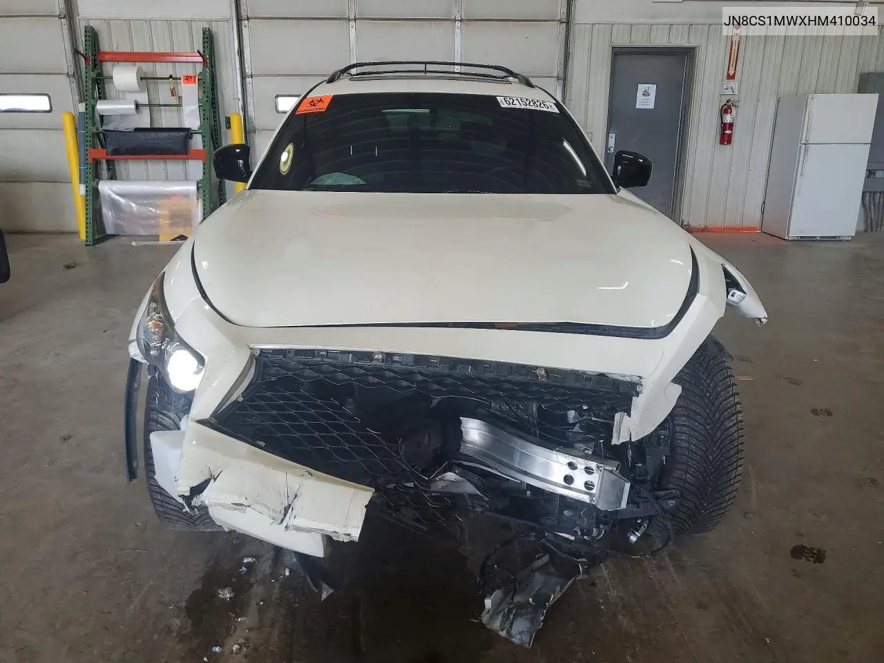 2017 Infiniti Qx70 Base VIN: JN8CS1MWXHM410034 Lot: 62152826