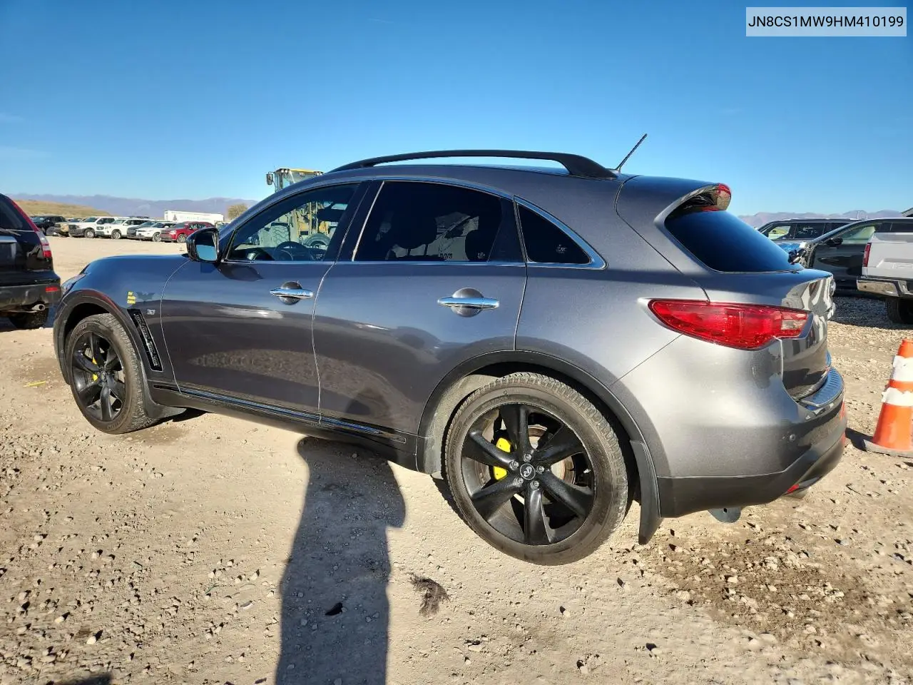 2017 Infiniti Qx70 Base VIN: JN8CS1MW9HM410199 Lot: 90089575