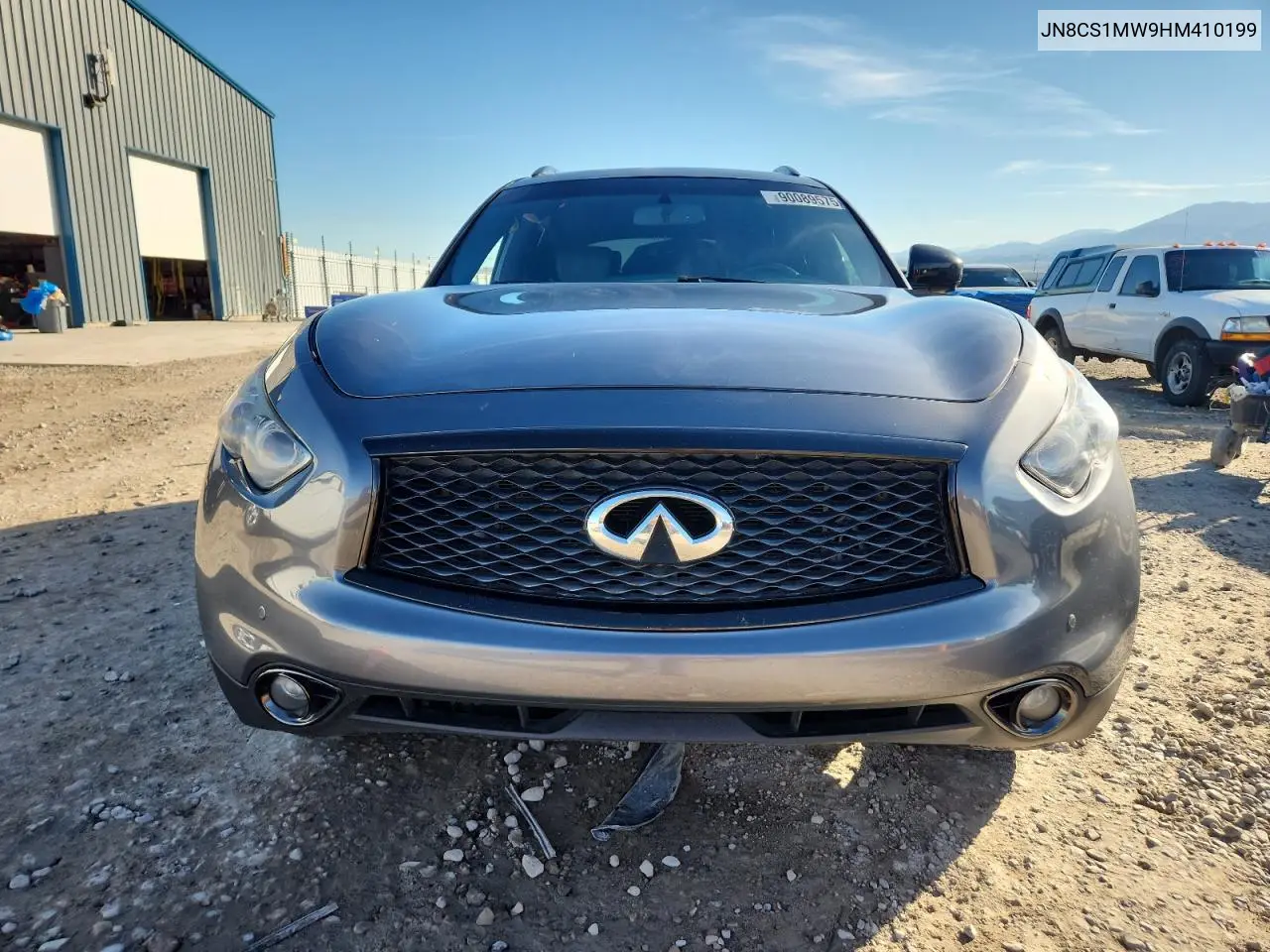 2017 Infiniti Qx70 Base VIN: JN8CS1MW9HM410199 Lot: 90089575