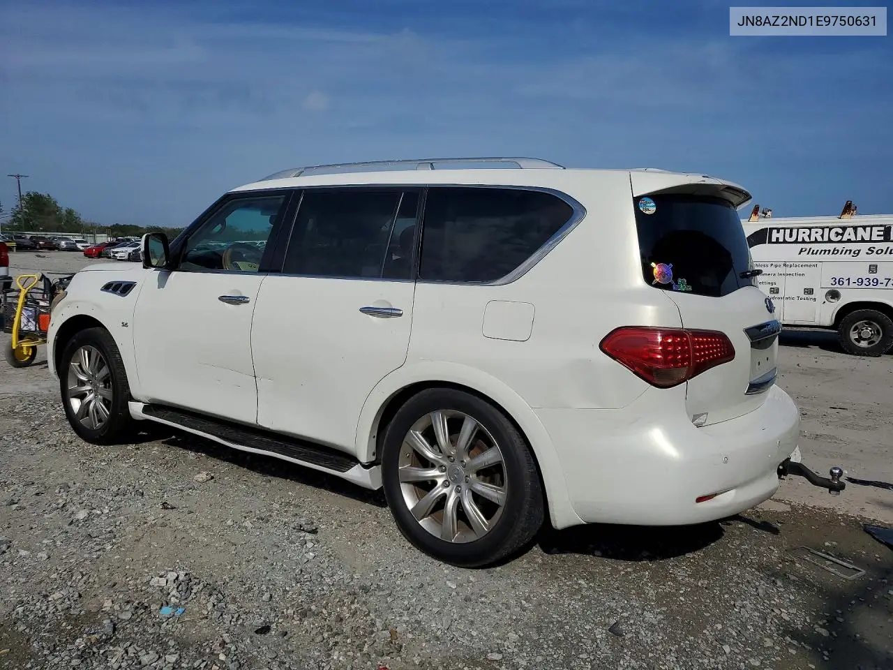 2014 Infiniti Qx80 Base VIN: JN8AZ2ND1E9750631 Lot: 45696376