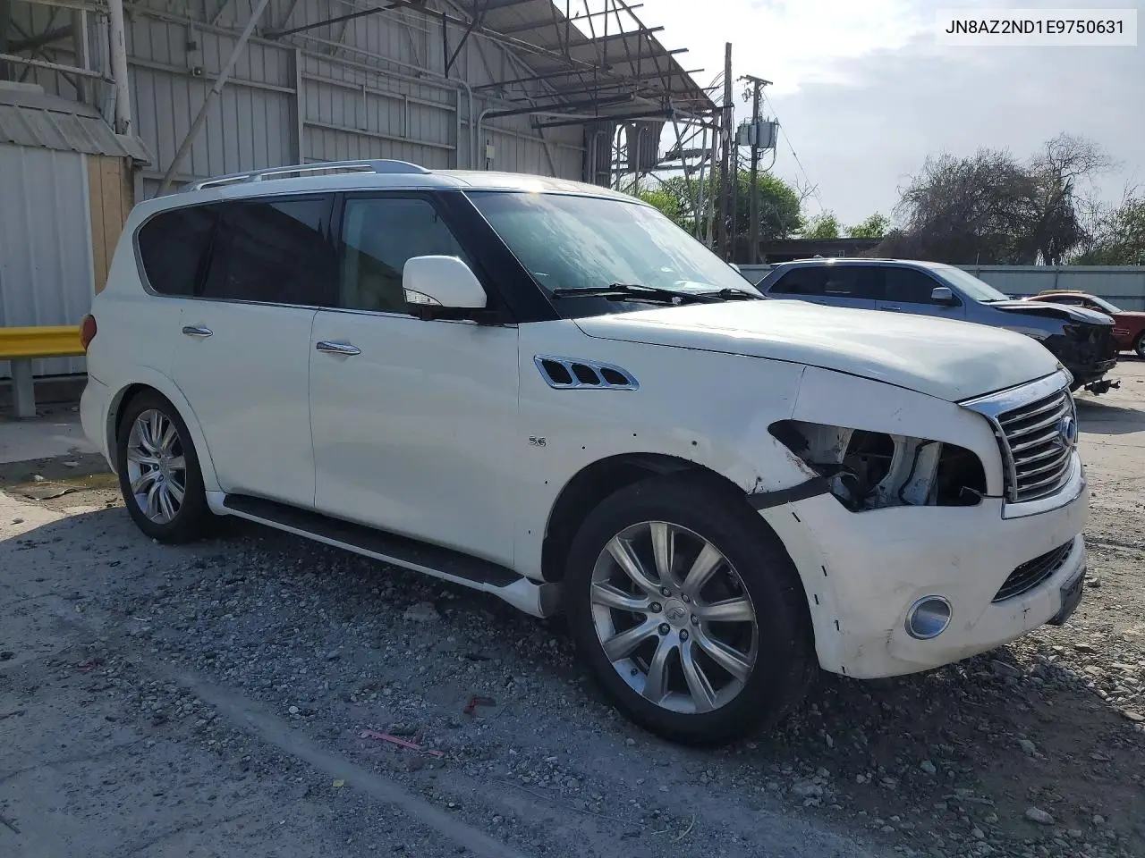 2014 Infiniti Qx80 Base VIN: JN8AZ2ND1E9750631 Lot: 45696376