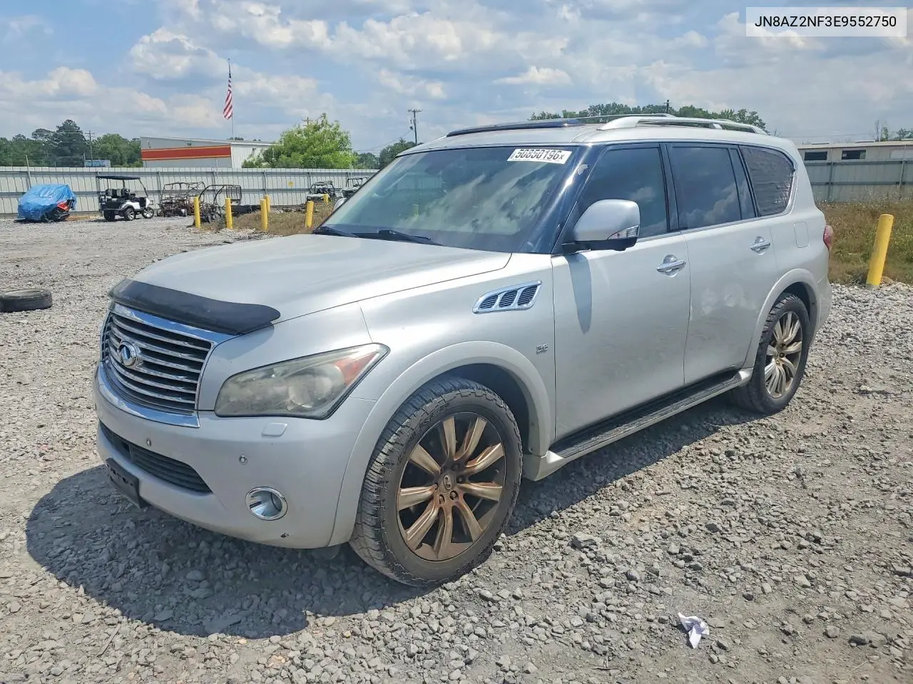2014 Infiniti Qx80 Base VIN: JN8AZ2NF3E9552750 Lot: 50850196