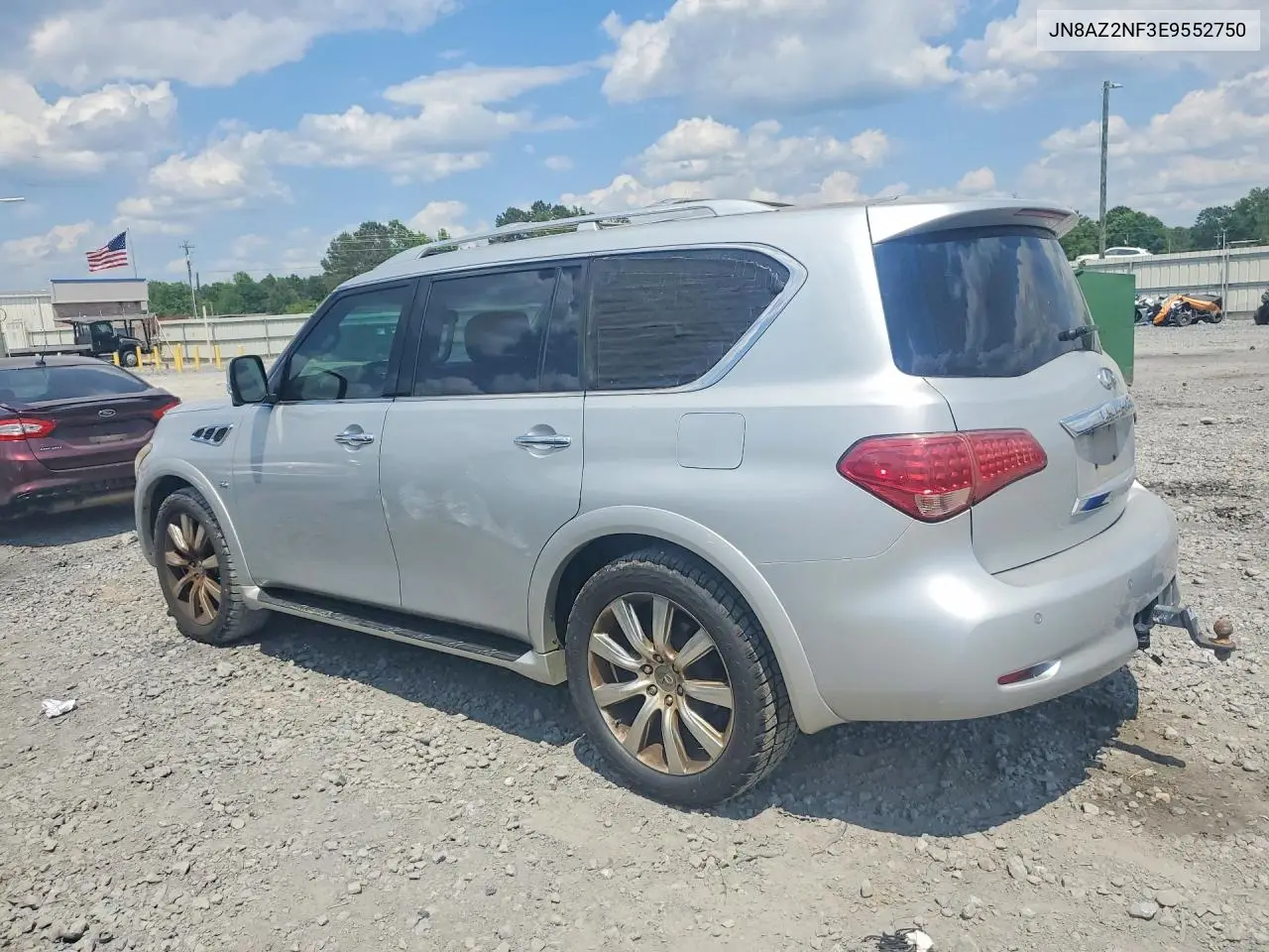 2014 Infiniti Qx80 Base VIN: JN8AZ2NF3E9552750 Lot: 50850196
