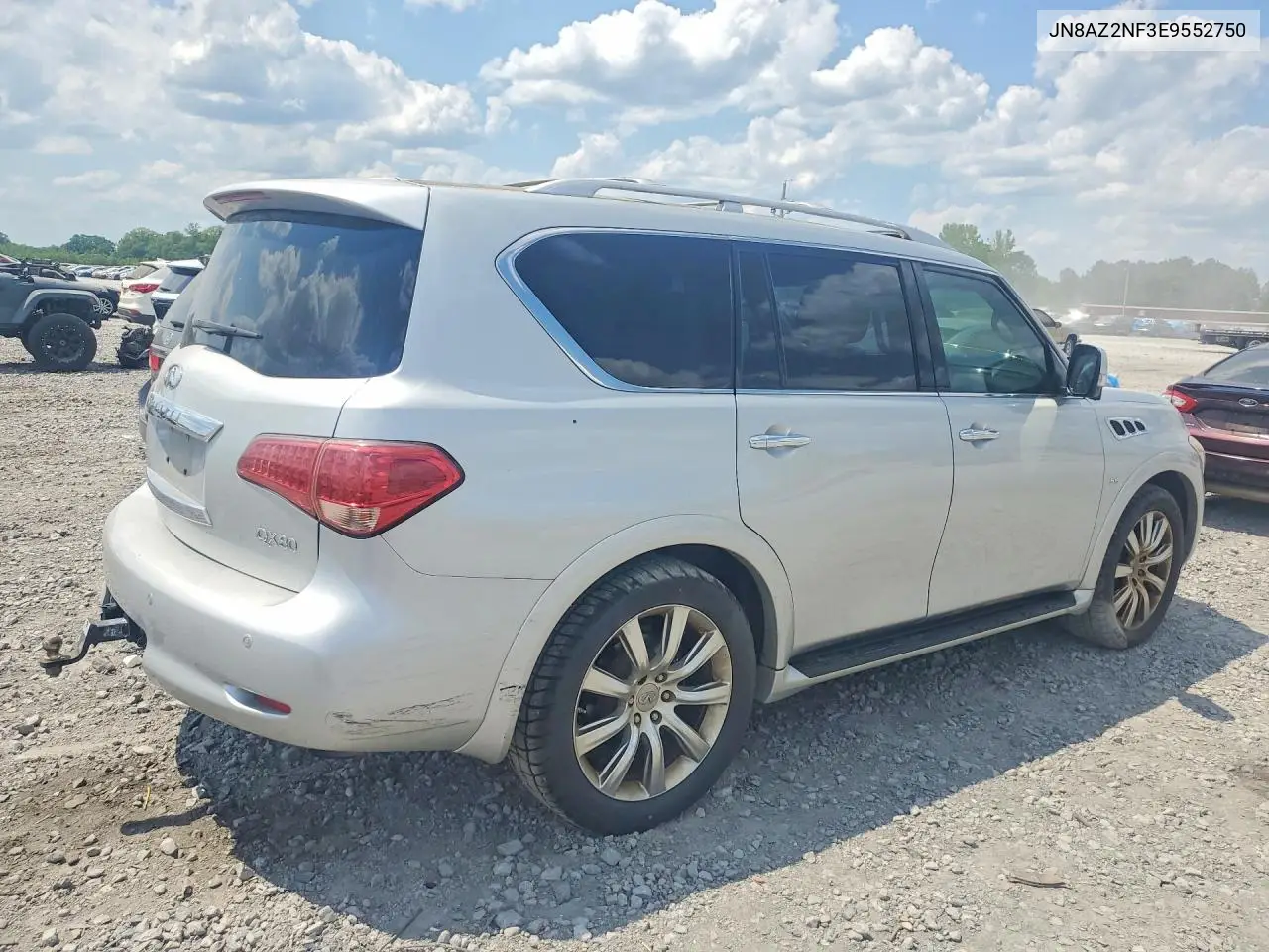 2014 Infiniti Qx80 Base VIN: JN8AZ2NF3E9552750 Lot: 50850196