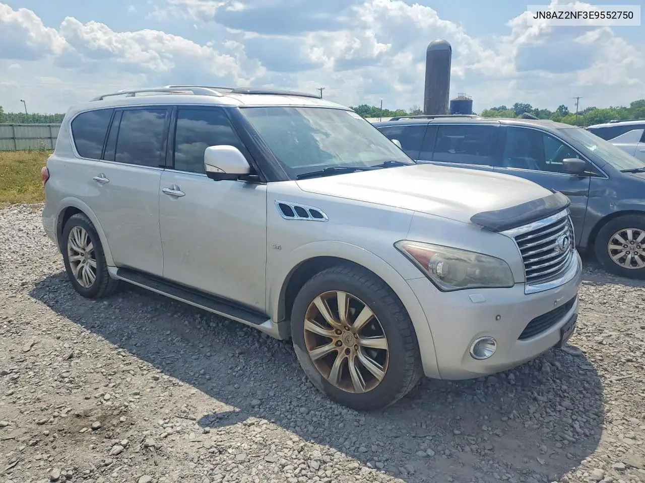 2014 Infiniti Qx80 Base VIN: JN8AZ2NF3E9552750 Lot: 50850196