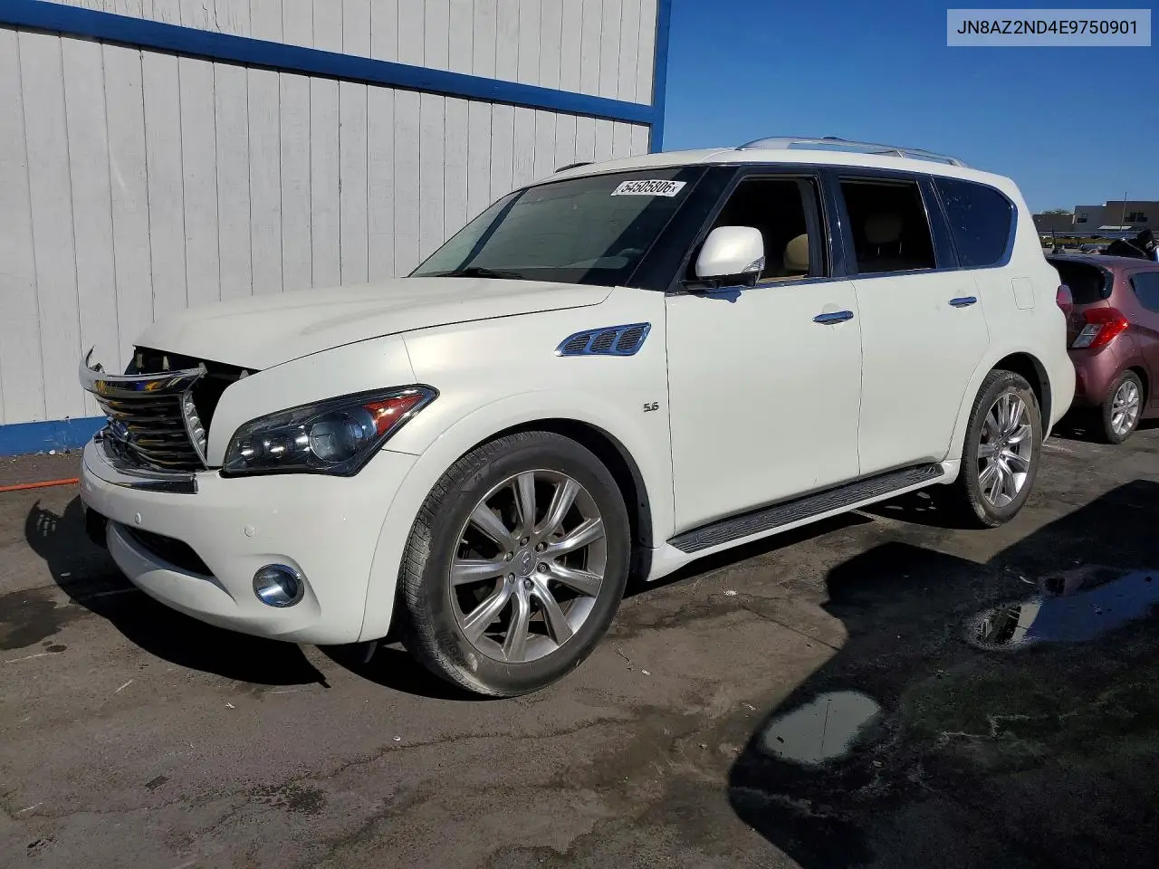 2014 Infiniti Qx80 Base VIN: JN8AZ2ND4E9750901 Lot: 54505806
