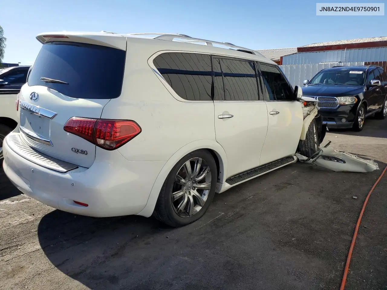 2014 Infiniti Qx80 Base VIN: JN8AZ2ND4E9750901 Lot: 54505806