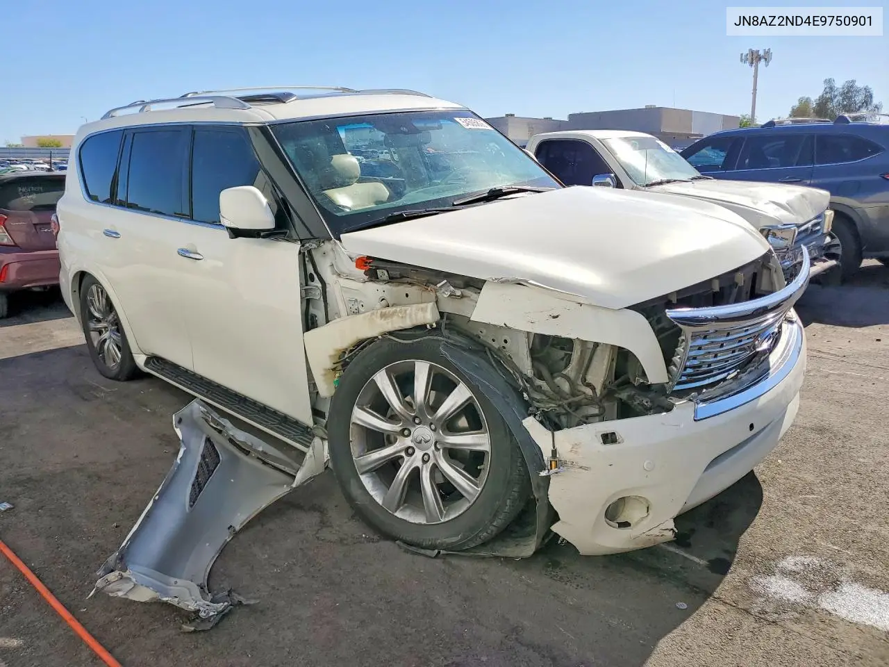 2014 Infiniti Qx80 Base VIN: JN8AZ2ND4E9750901 Lot: 54505806
