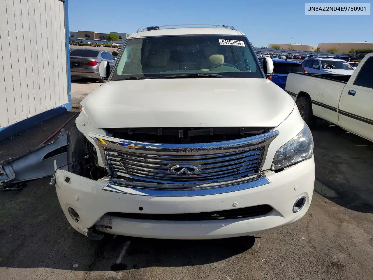2014 Infiniti Qx80 Base VIN: JN8AZ2ND4E9750901 Lot: 54505806