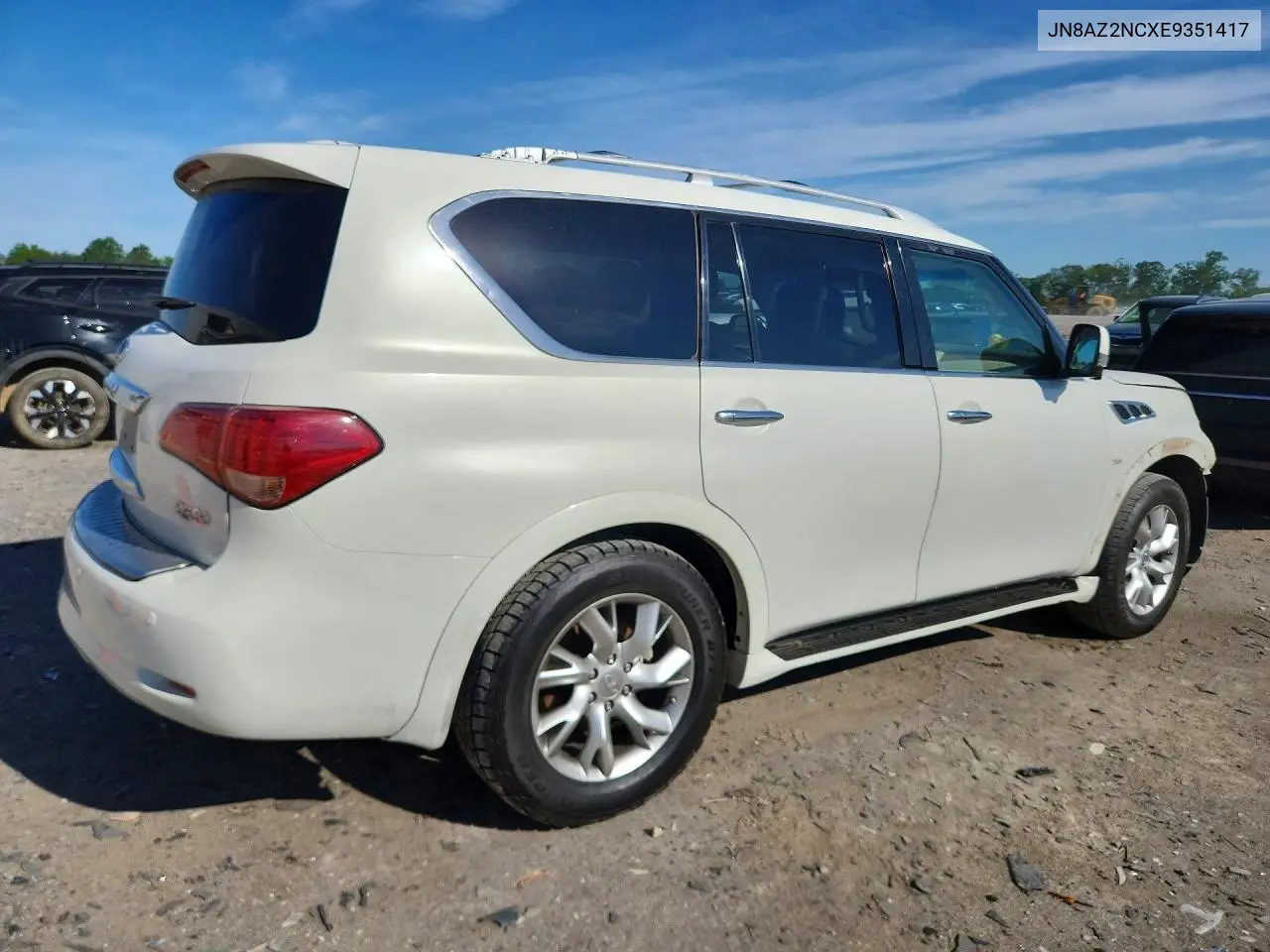 2014 Infiniti Qx80 Base VIN: JN8AZ2NCXE9351417 Lot: 55572926