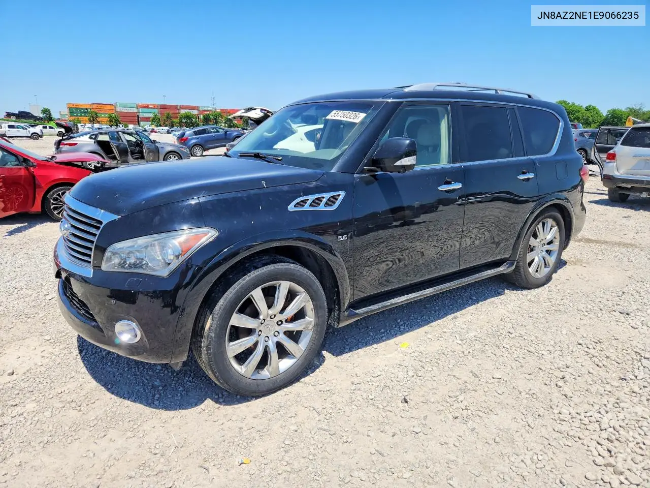 2014 Infiniti Qx80 Base VIN: JN8AZ2NE1E9066235 Lot: 55750326