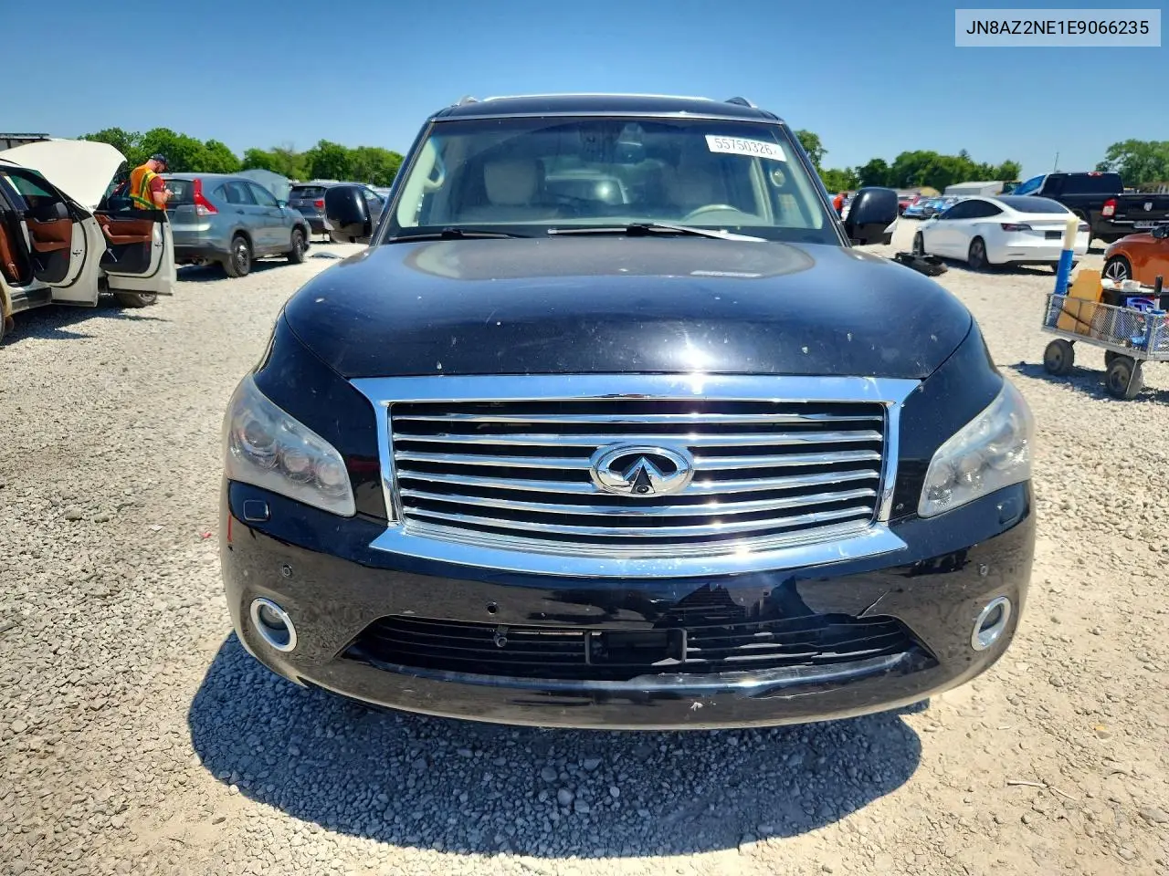 2014 Infiniti Qx80 Base VIN: JN8AZ2NE1E9066235 Lot: 55750326
