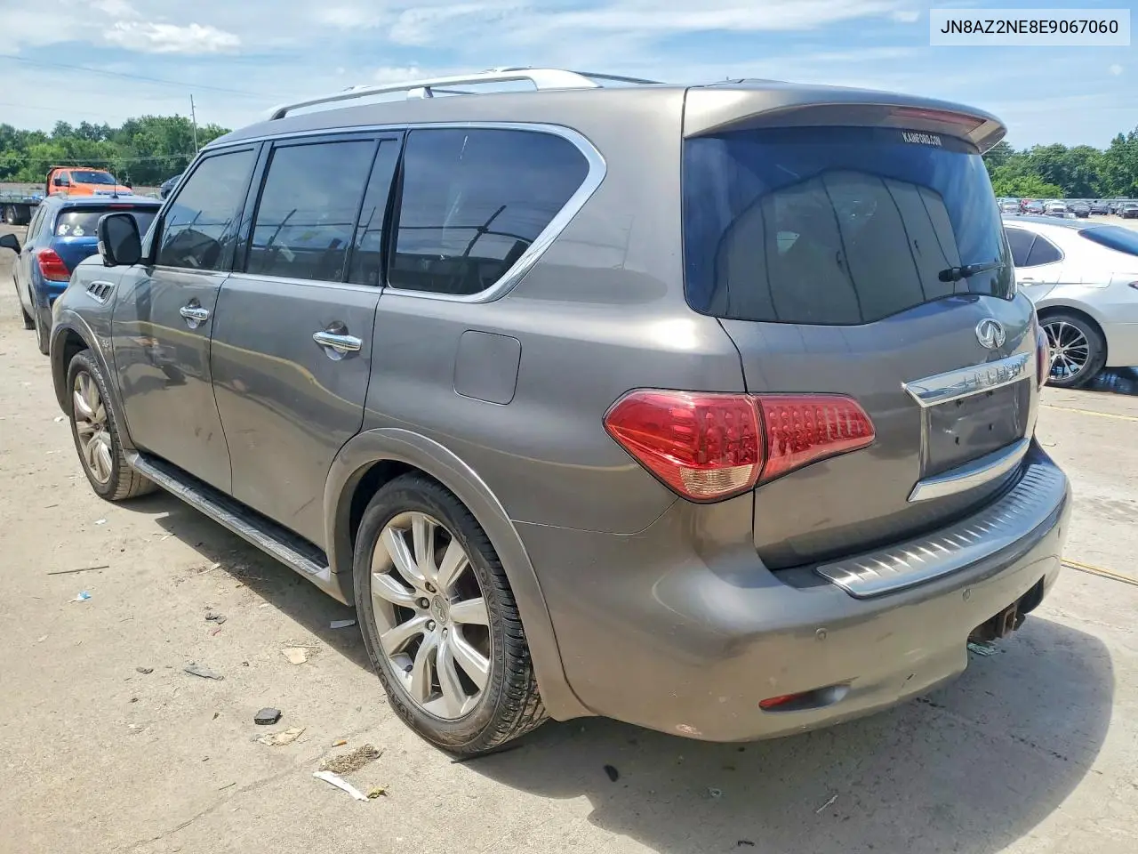2014 Infiniti Qx80 Base VIN: JN8AZ2NE8E9067060 Lot: 55991486