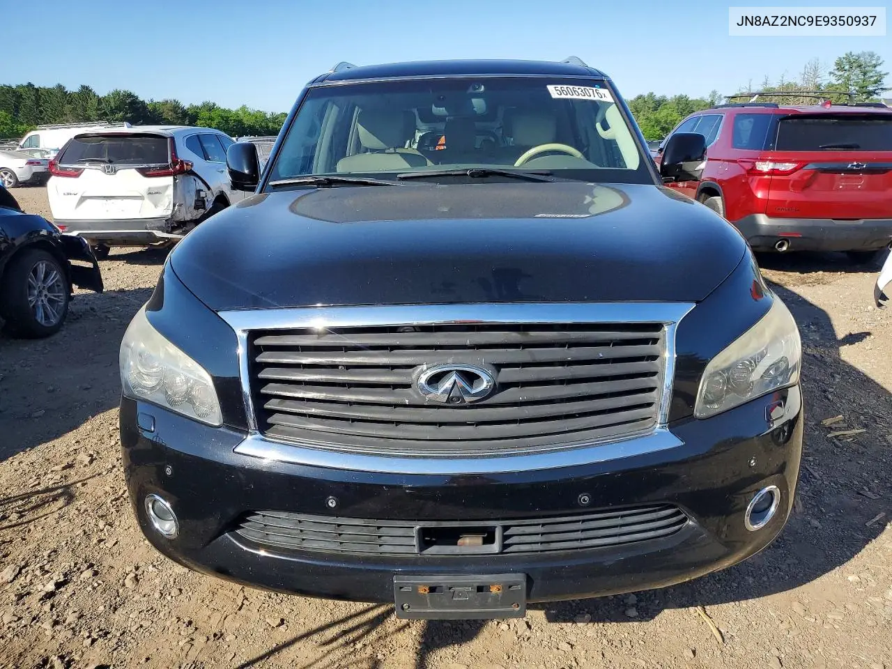 2014 Infiniti Qx80 Base VIN: JN8AZ2NC9E9350937 Lot: 56063076
