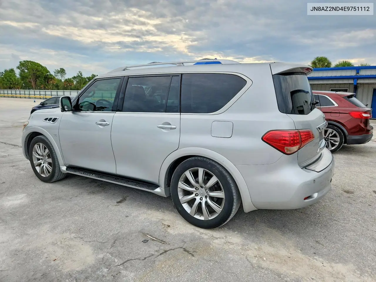2014 Infiniti Qx80 Base VIN: JN8AZ2ND4E9751112 Lot: 56852356