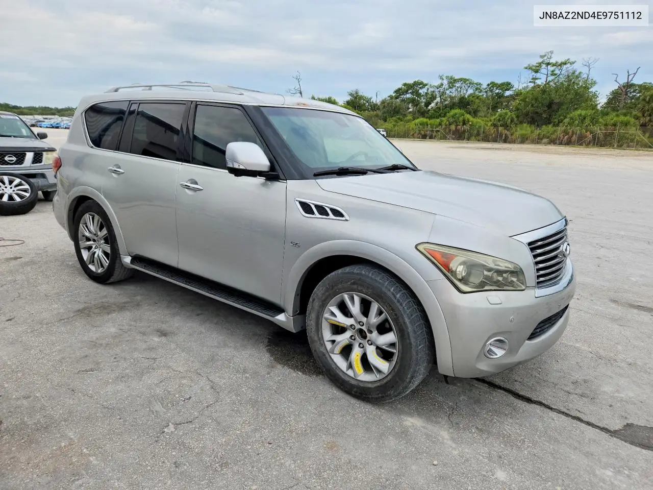 2014 Infiniti Qx80 Base VIN: JN8AZ2ND4E9751112 Lot: 56852356