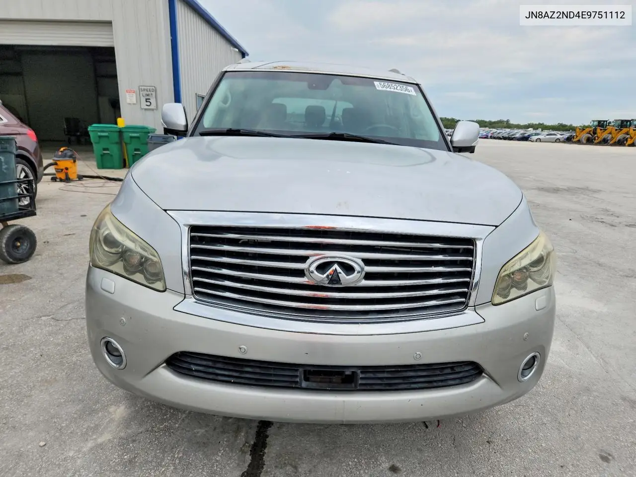2014 Infiniti Qx80 Base VIN: JN8AZ2ND4E9751112 Lot: 56852356
