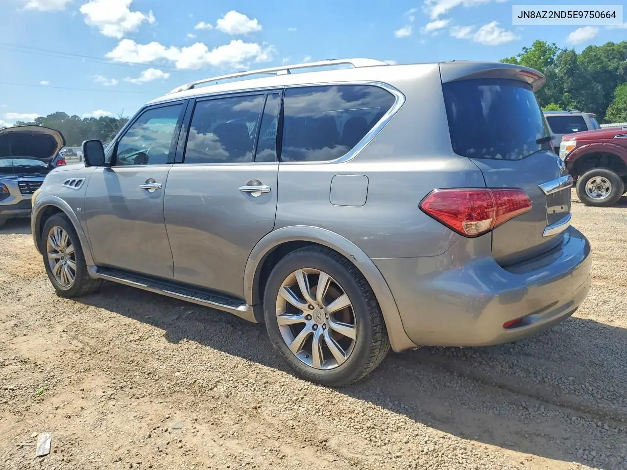 2014 Infiniti Qx80 Base VIN: JN8AZ2ND5E9750664 Lot: 57167236