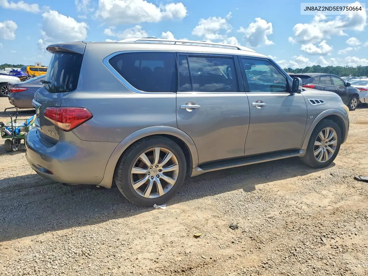 2014 Infiniti Qx80 Base VIN: JN8AZ2ND5E9750664 Lot: 57167236