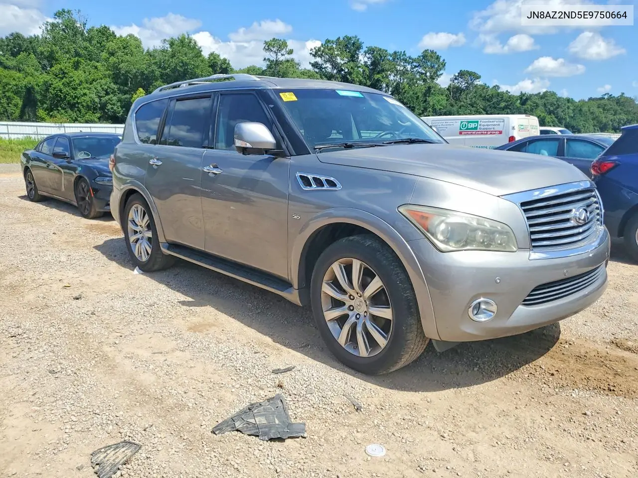 2014 Infiniti Qx80 Base VIN: JN8AZ2ND5E9750664 Lot: 57167236